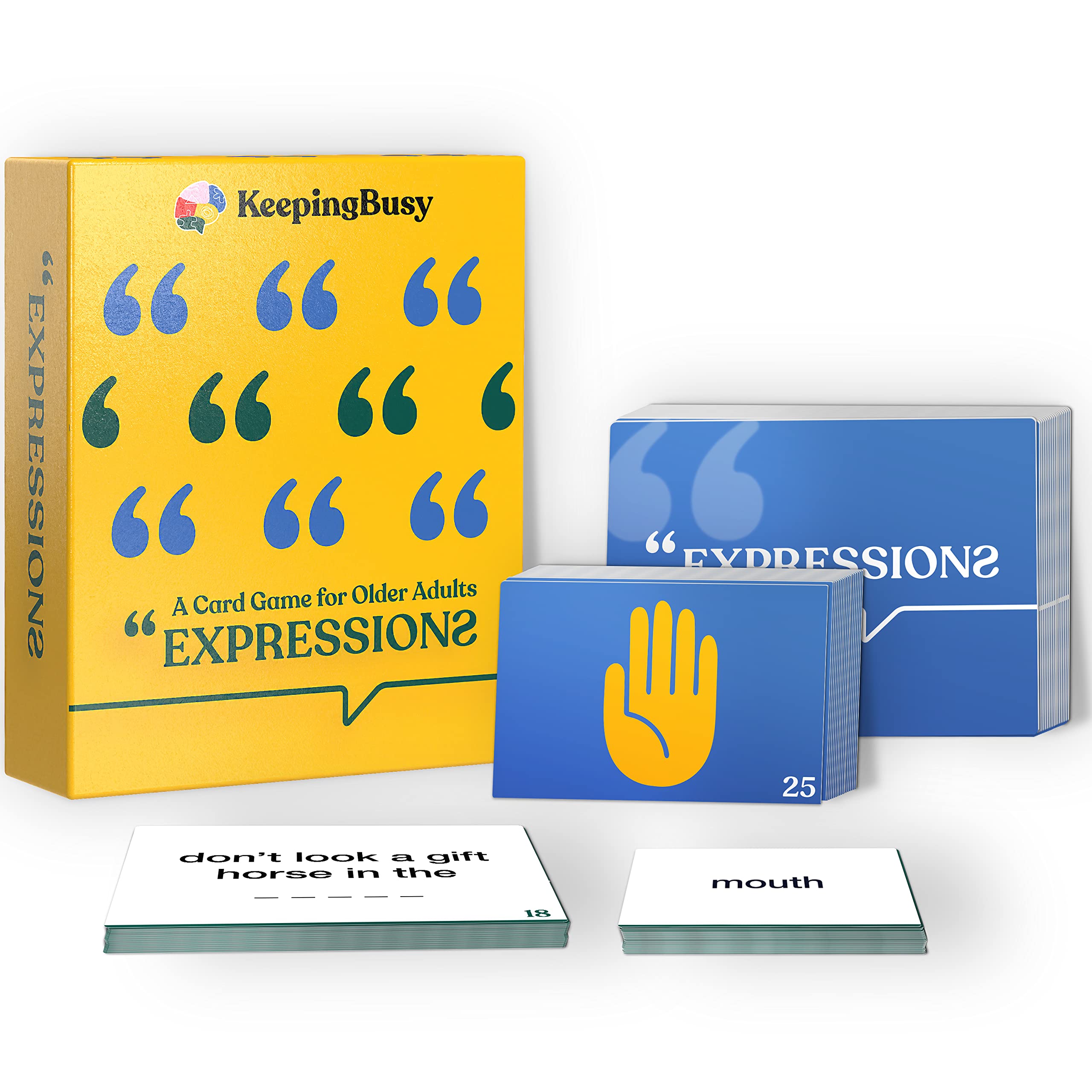 Keeping Busy Expressions Series 1 cue cards invite gentle cognitive engagement.