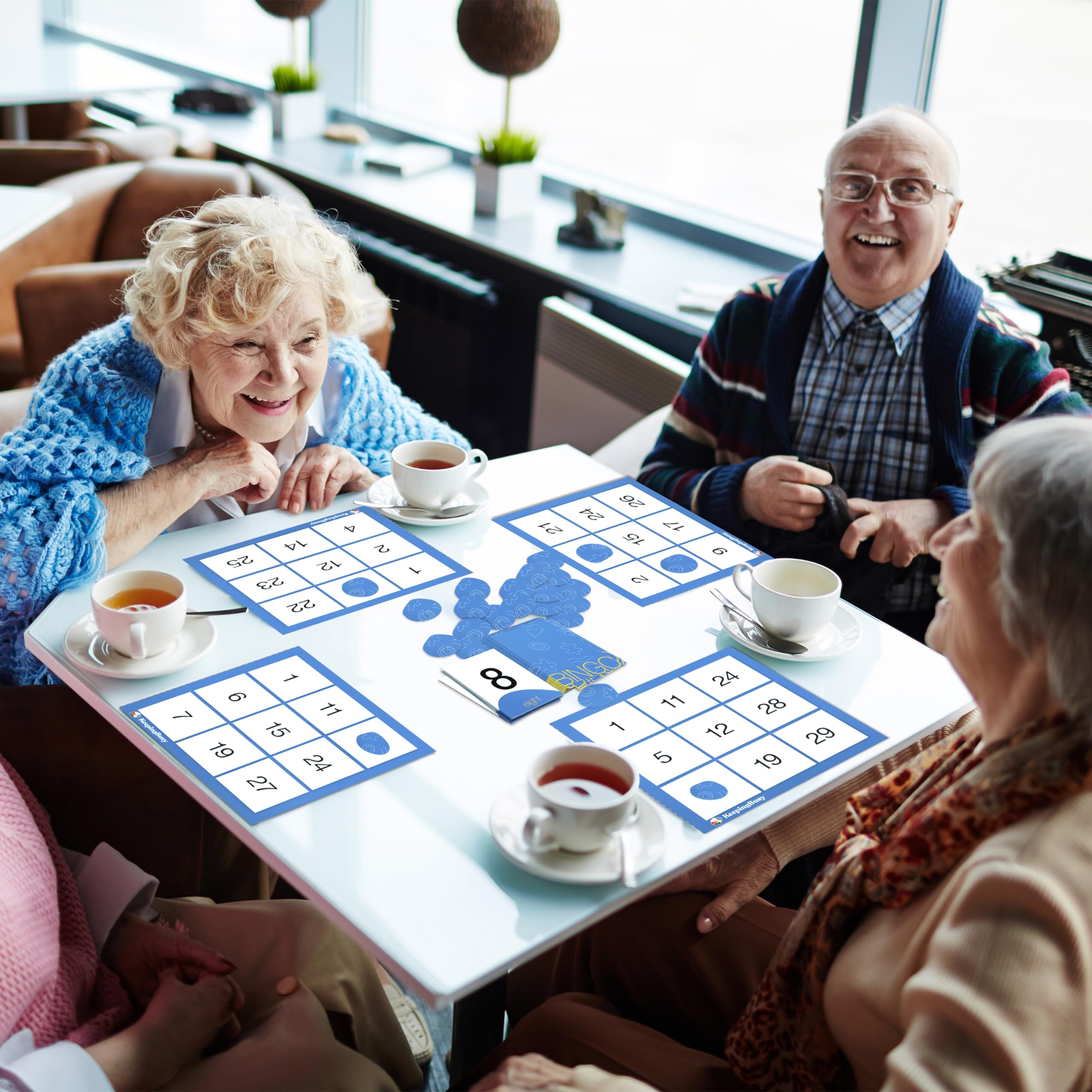 Keeping Busy family game night: inclusive entertainment fosters connection and focus.
