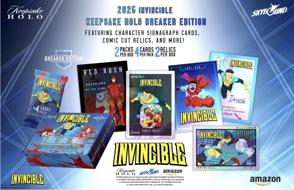 Keepsake Holo Breaker two sealed packs reveal four cards each for collecting.