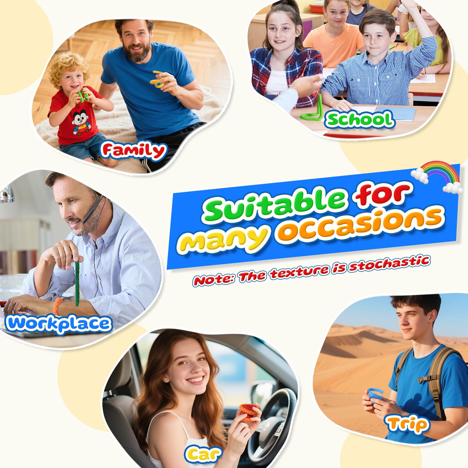 KEEYMENT Sensory Stick 8-pack gift-ready packaging.