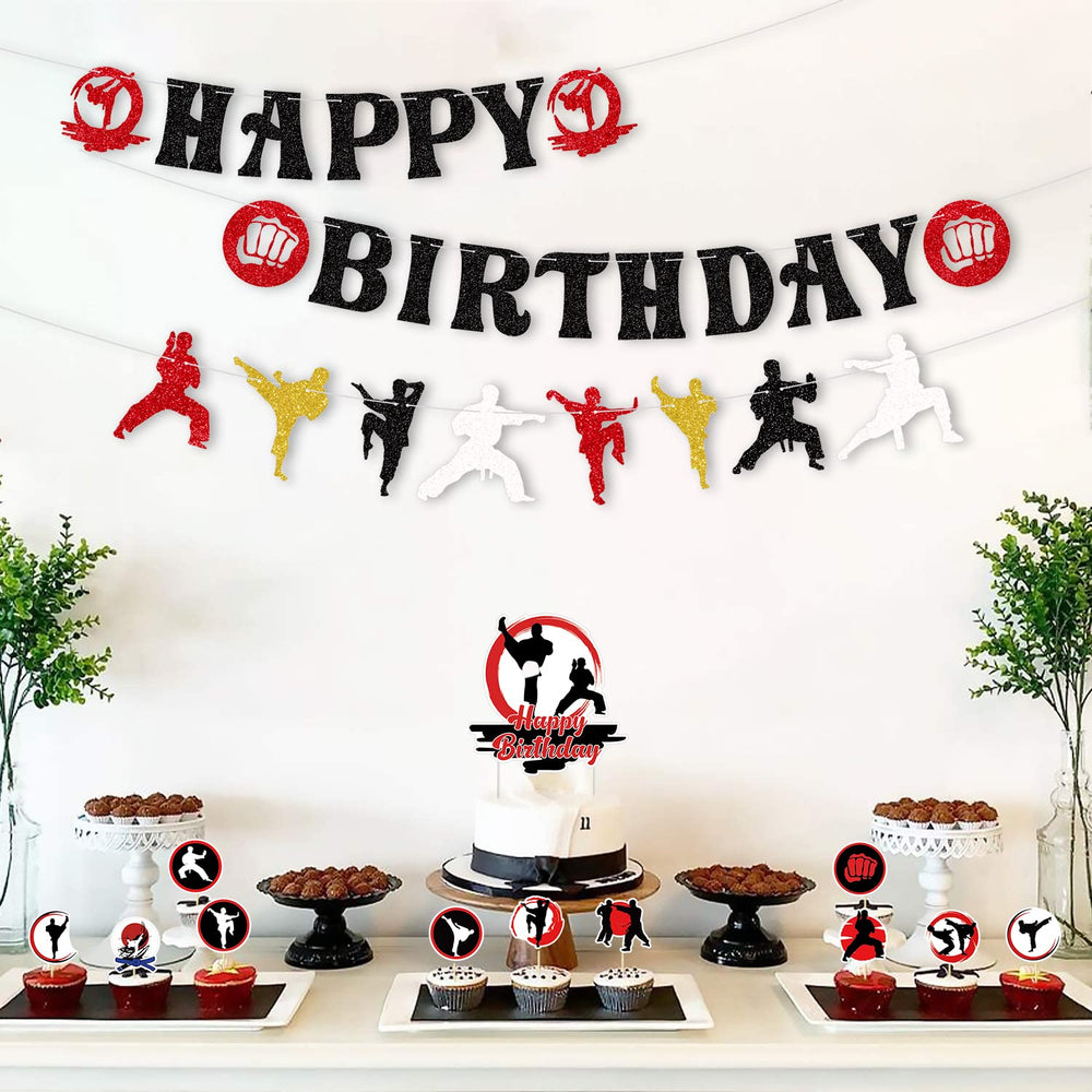 KEFAN Karate centerpieces trio creates a bold table focal point.