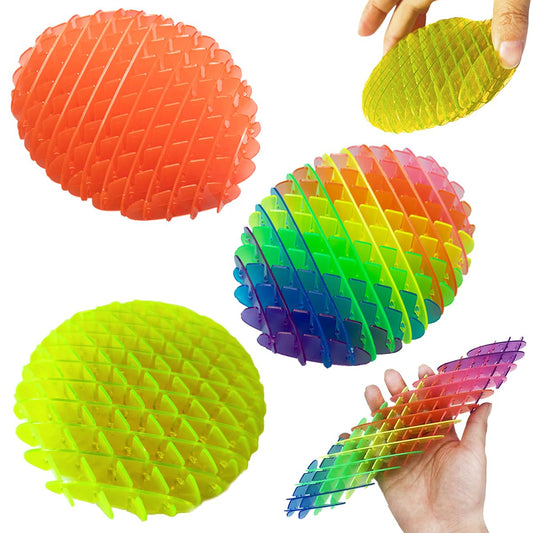 KEJIH mini fidget worm toy packaging shows three color options for easy on-the-go stress relief