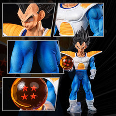 KELAKE GK Vegeta figure side view showing details