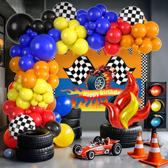 Balloon tools enable quick, tidy inflation and arrangement.