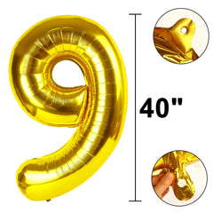 Kelfuoya gold foil balloon for anniversaries adds a premium touch.