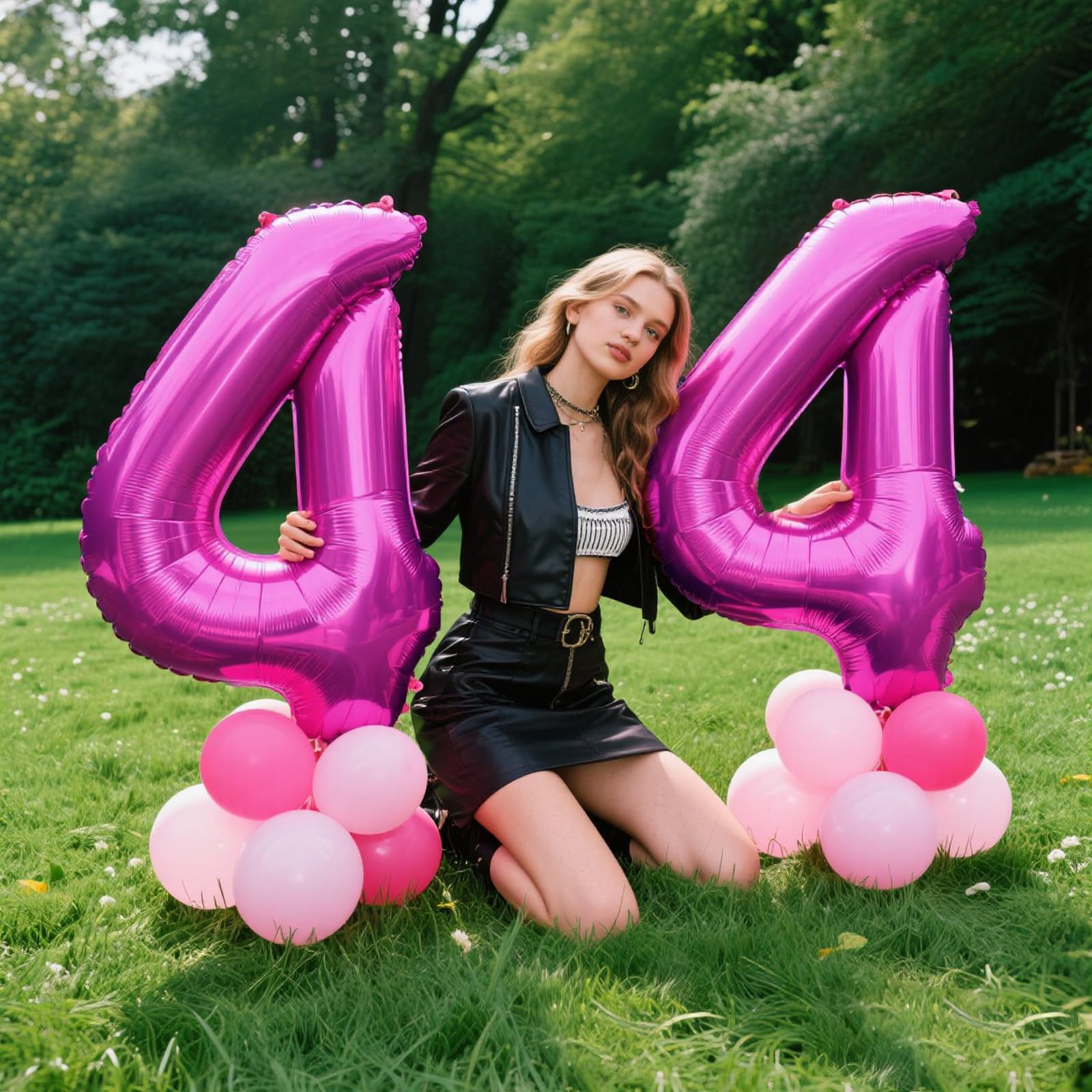 Kelfuoya 40inch foil balloon shines for memorable photo moments.