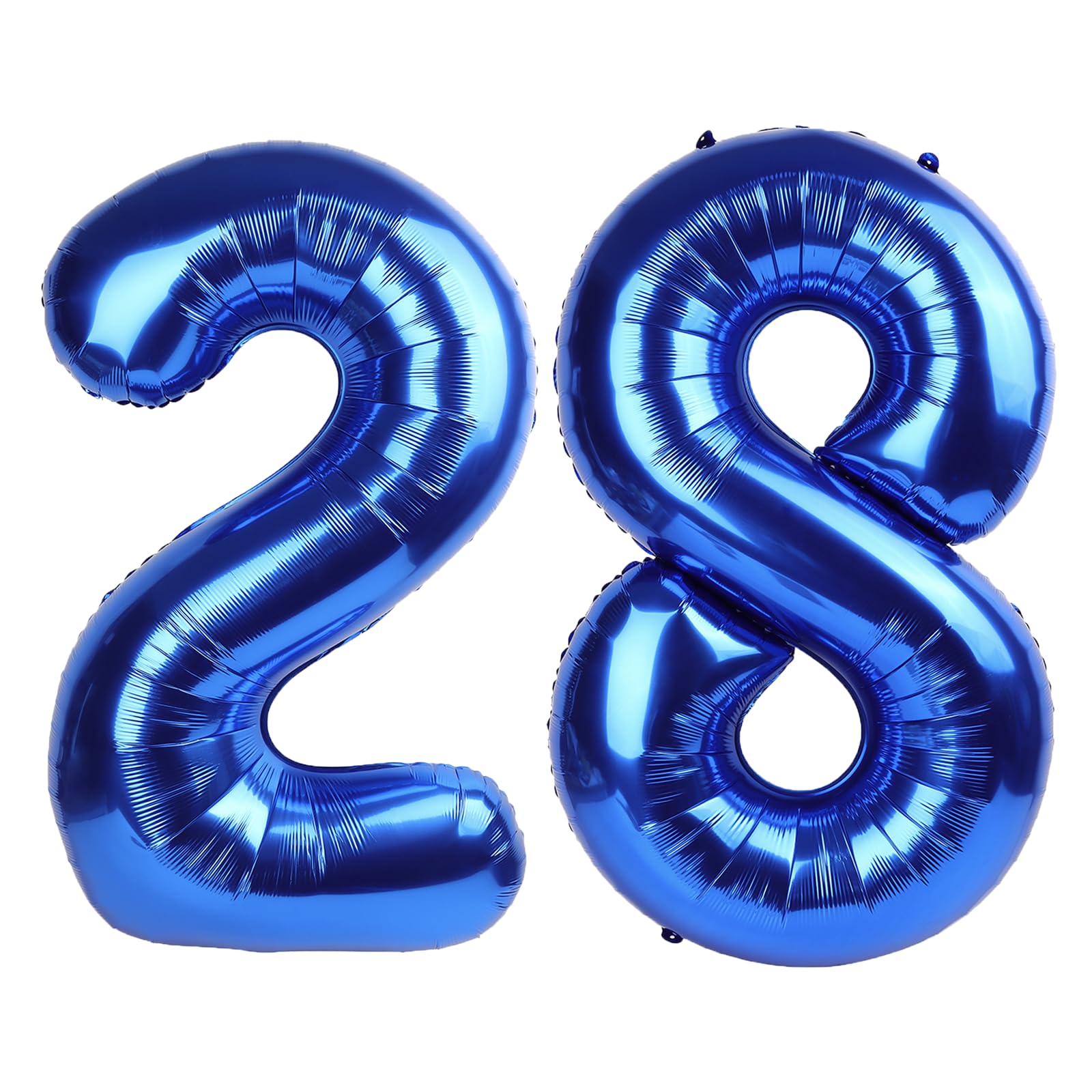 Kelfuoya navy blue 40-inch 28 balloon, perfect for wall display and photo-worthy celebrations.
