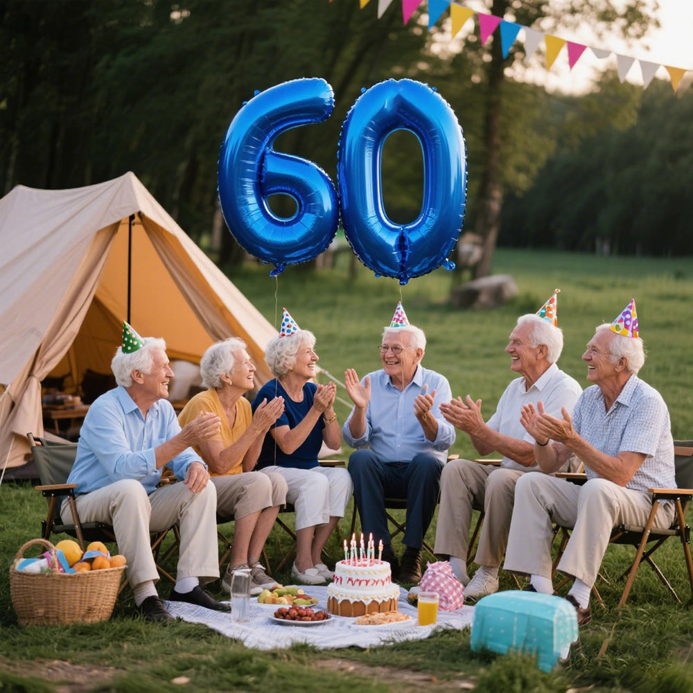 Kelfuoya 40-inch number balloon with self-sealing design stays inflated.