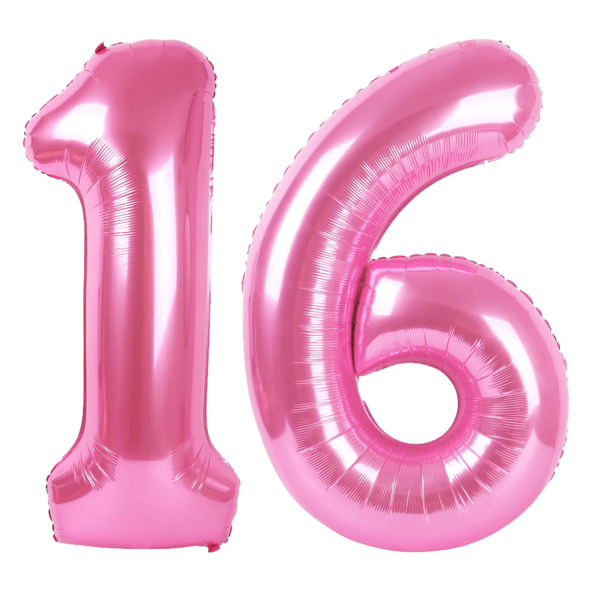 Kelfuoya 40 inch pink number 16 balloon ideal for birthday backdrops