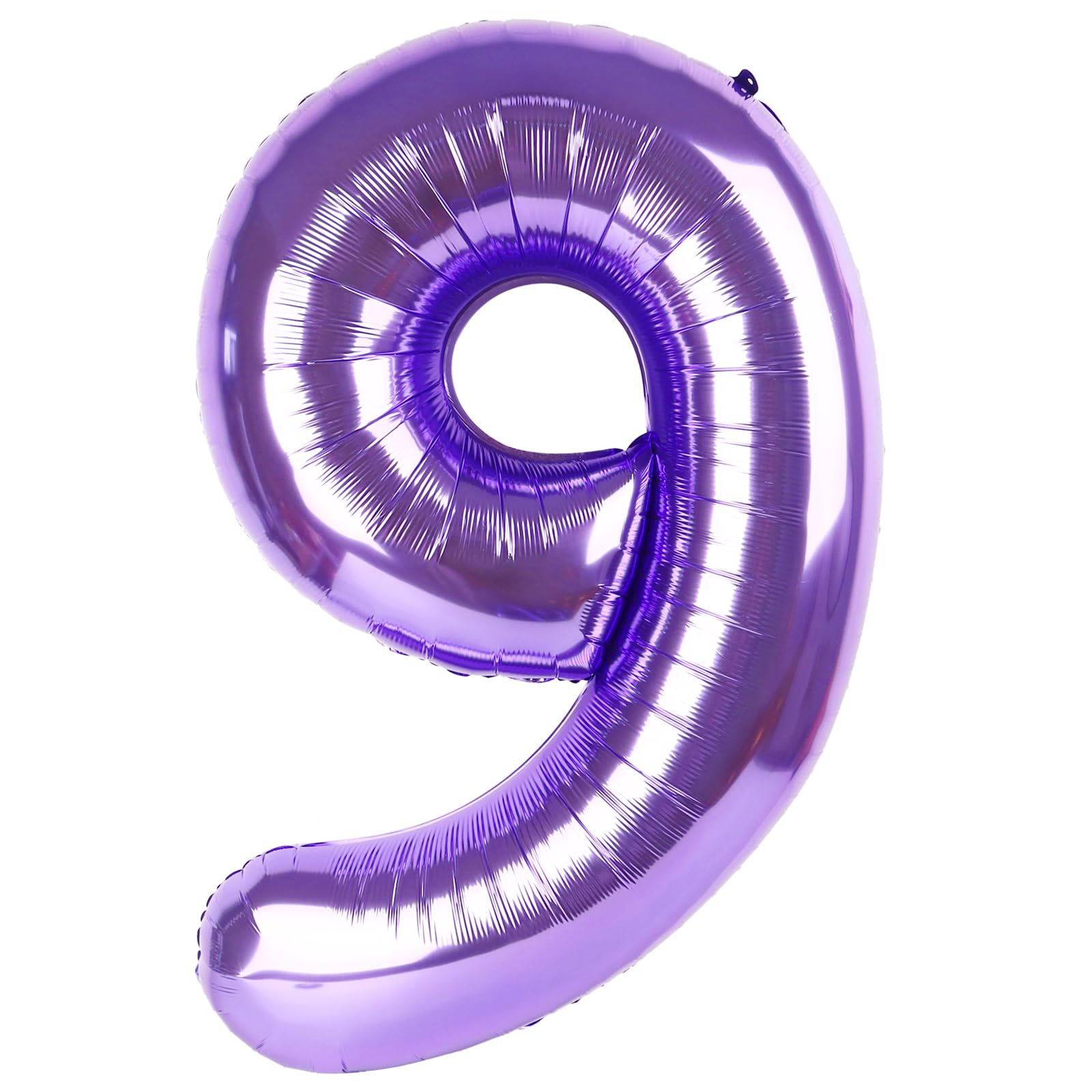 Kelfuoya 40inch purple number 9 balloon for a bold birthday backdrop.