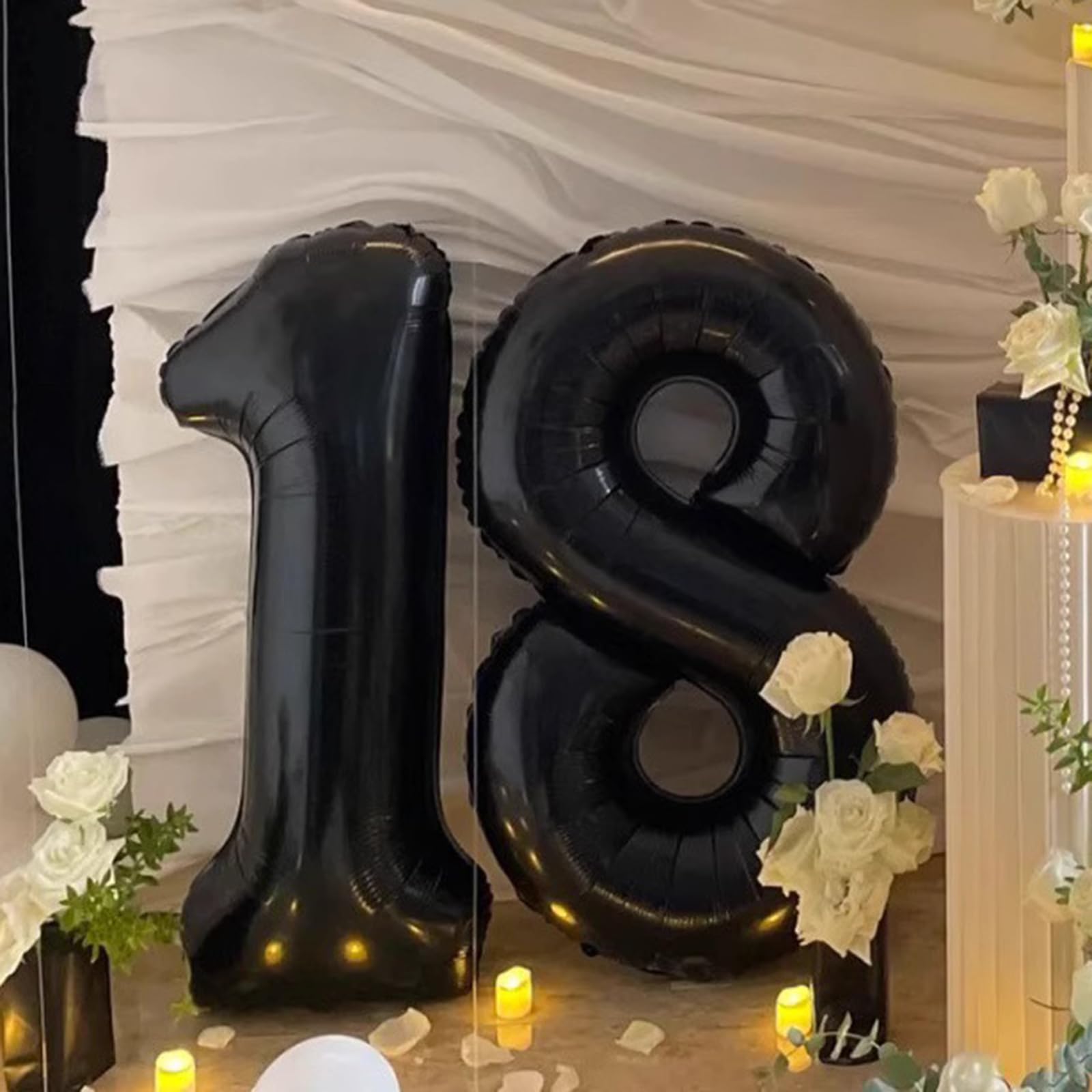 Kelfuoya 80 balloon centerpiece boosts party atmosphere.