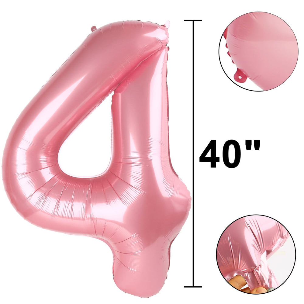 Kelfuoya birthday decor balloon, 40-inch number 14, versatile for events.