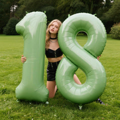 Kelfuoya olive-green 8 balloon decor works indoors or outdoors with style.