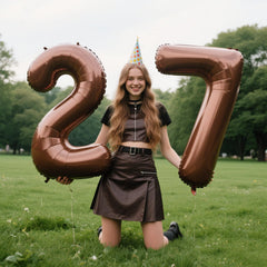 Kelfuoya birthday decor balloon 7 enhances theme consistency and party photos.