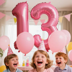 Kelfuoya birthday foil balloon enhances venues with bright color and magic.