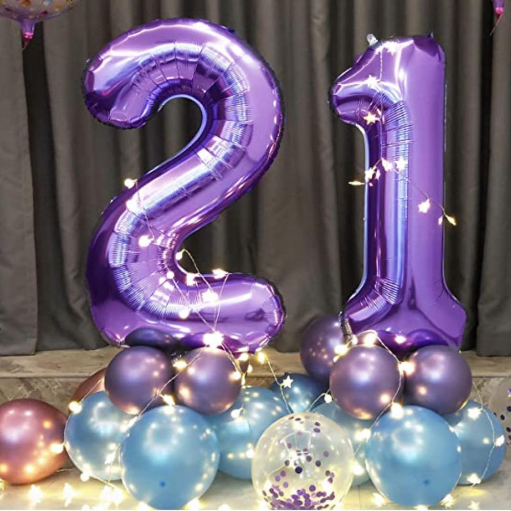 Kelfuoya birthday-party-backdrop-balloon-40inch boosts photo moments.