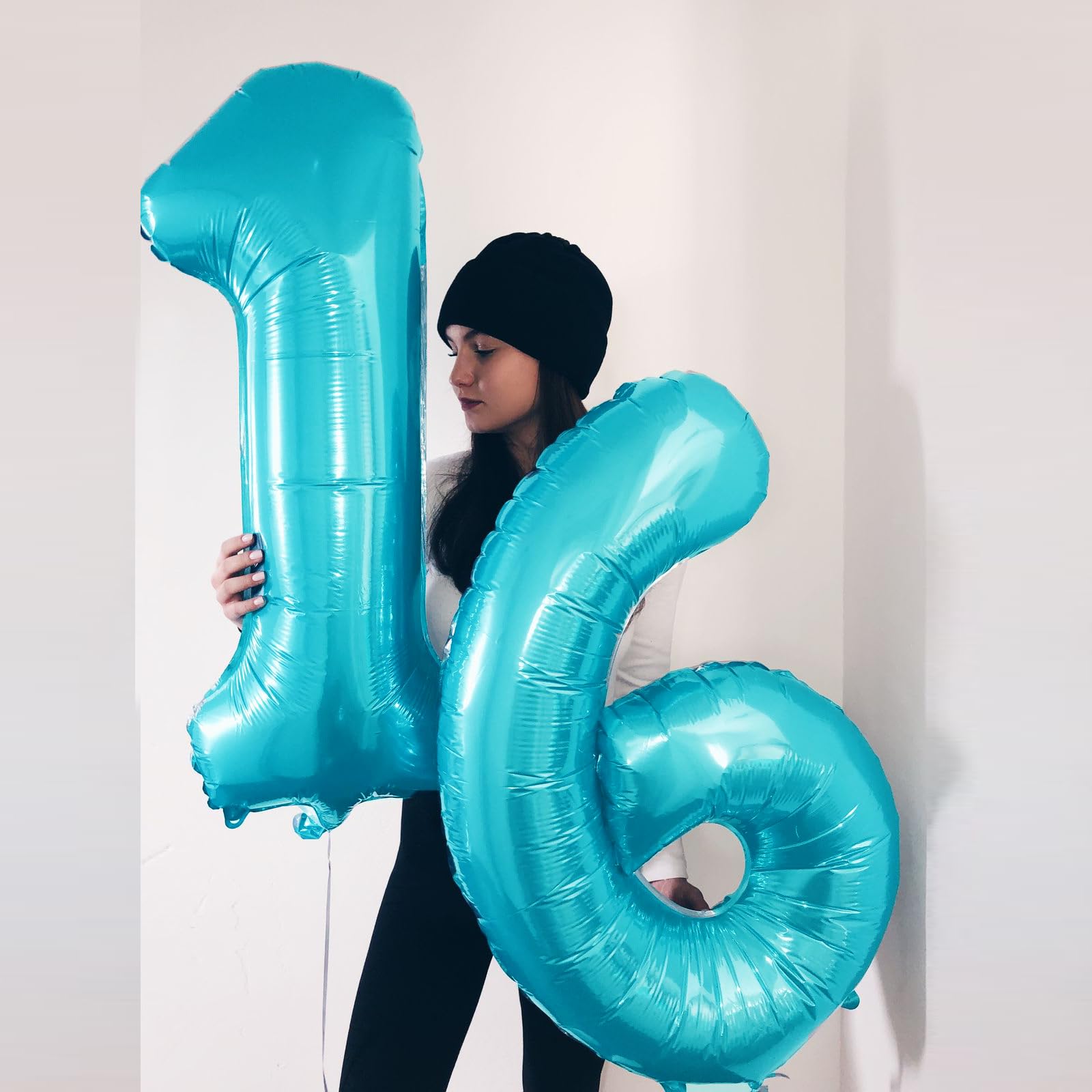 Kelfuoya 40-inch number 1 balloon, birthday decor for celebrations and photo booth setups