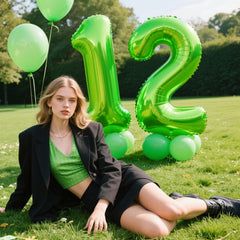 Kelfuoya color options for 40-inch number balloons to fit any theme.