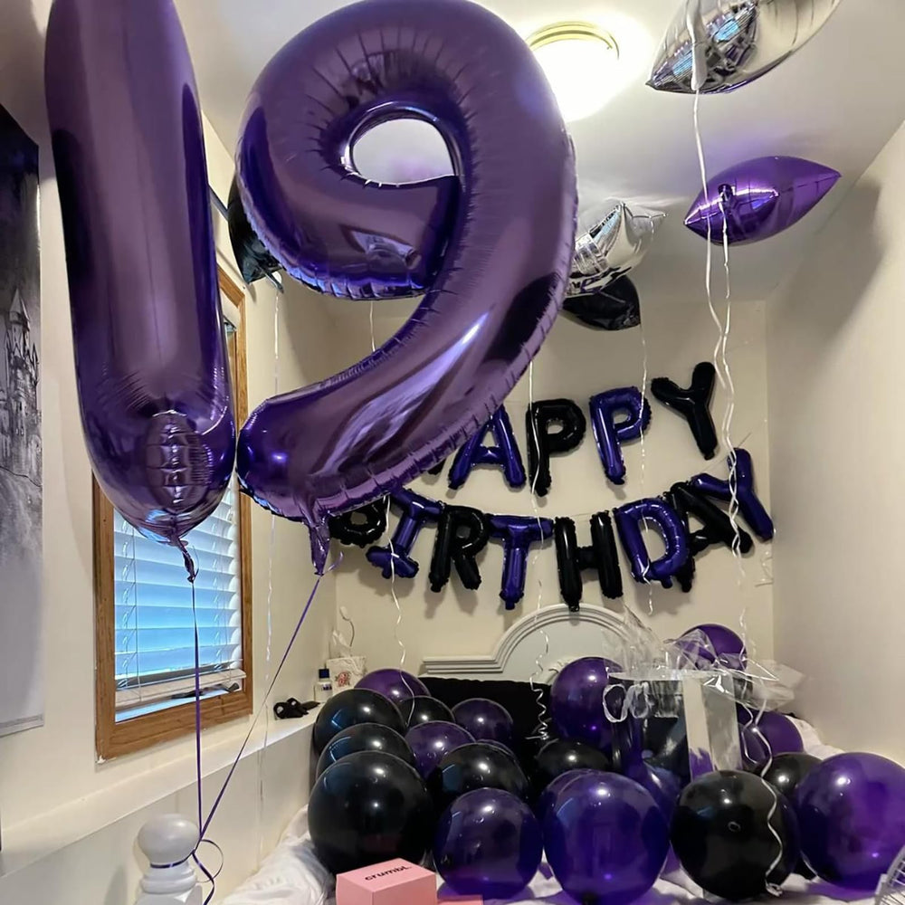 Kelfuoya color options for numbers to match party themes