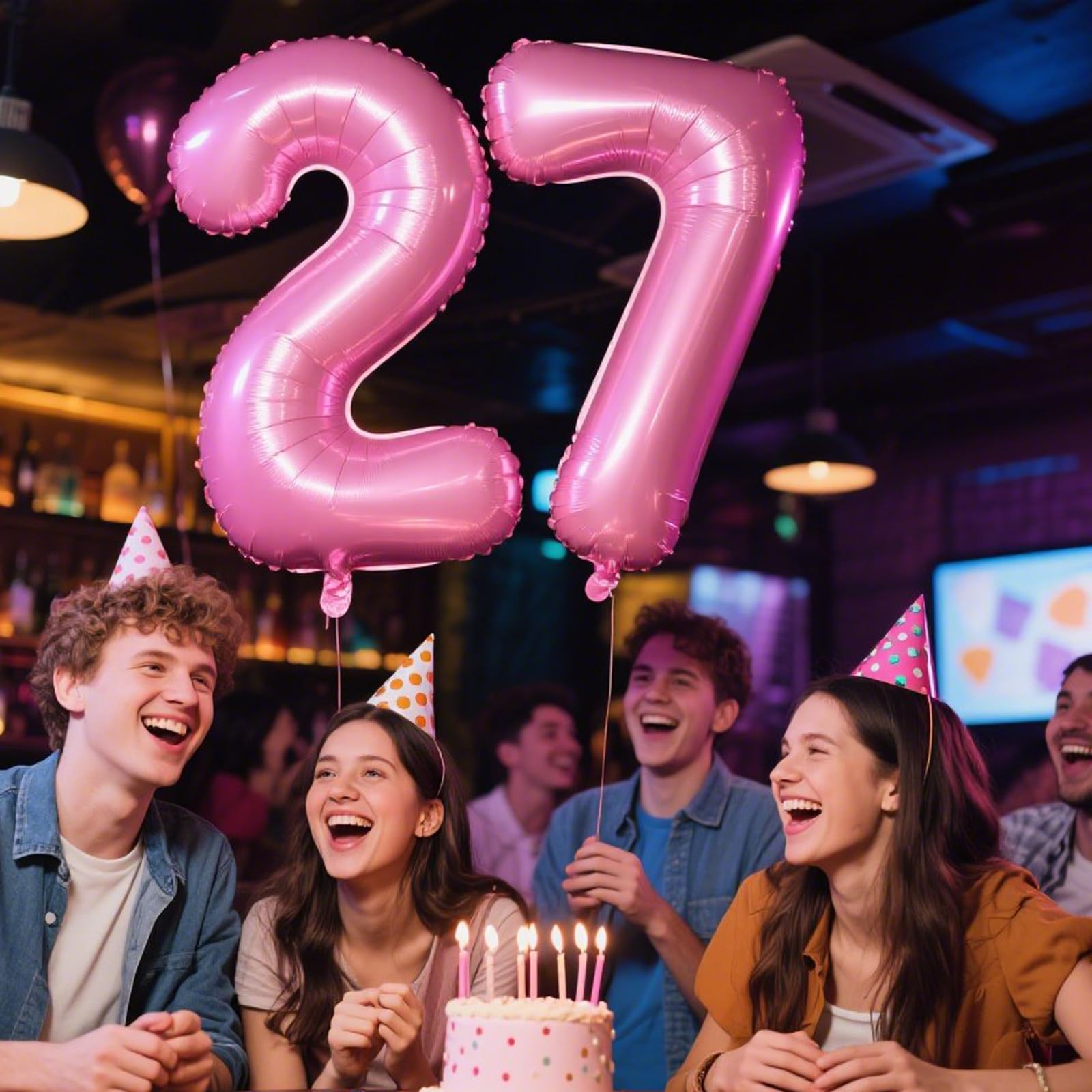 Kelfuoya number balloon set in multiple colors for themed celebrations
