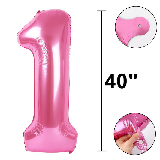 Kelfuoya digital number 19 balloon used as elegant wedding anniversary centerpiece.