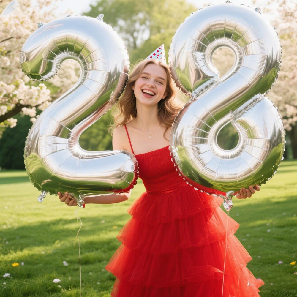 Kelfuoya durable Mylar balloon stays inflated for hours indoors or outdoors.