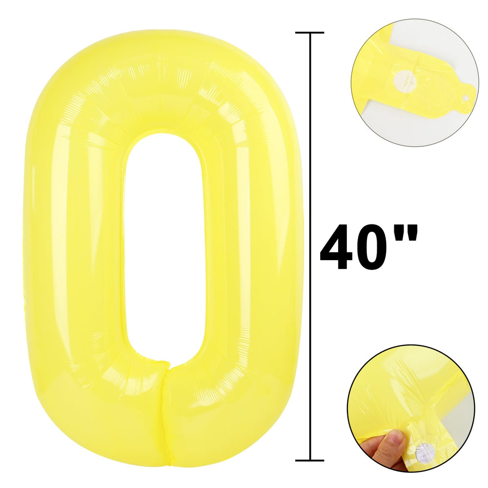 Kelfuoya foil Mylar number balloon ideal as a wall backdrop for celebrations.
