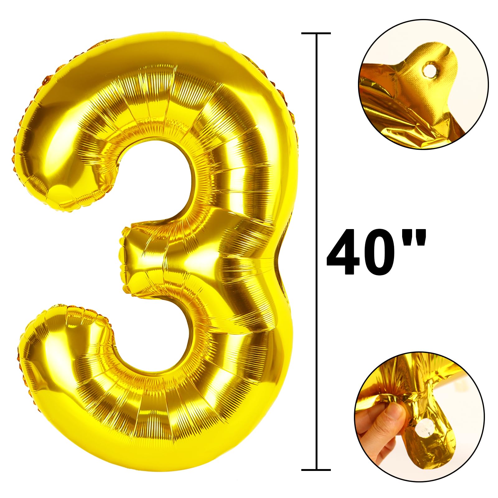 Kelfuoya giant foil balloon enhances celebrations with reflective finish.