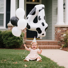 Kelfuoya giant foil balloon 40 inches tall, ideal for milestone celebrations.