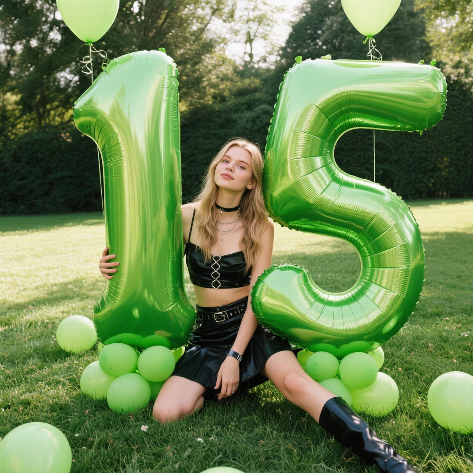 Kelfuoya giant number 5 balloon creates a bold centerpiece for birthdays and anniversaries
