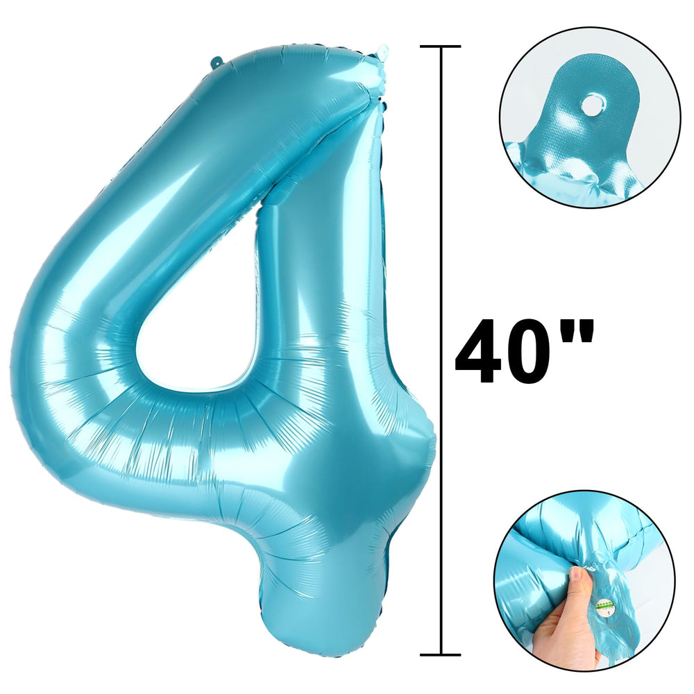 Kelfuoya gold foil 40 inch number balloon elevates wedding or anniversary decor.