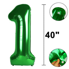 Kelfuoya giant number 1 balloon ideal for milestone birthdays and anniversaries.