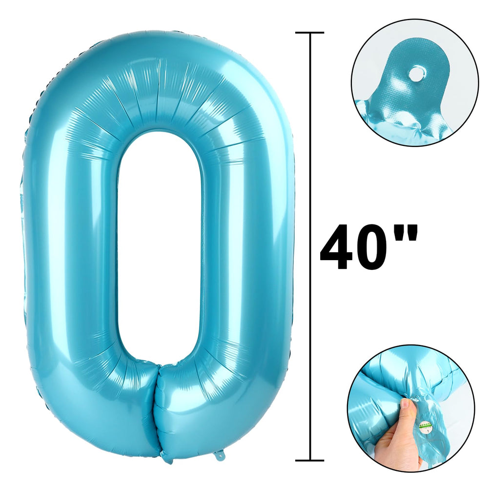 Kelfuoya color-number balloons offer theme versatility for celebrations.