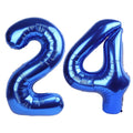 Kelfuoya navy blue 24 balloon ready to hang for birthdays and anniversaries