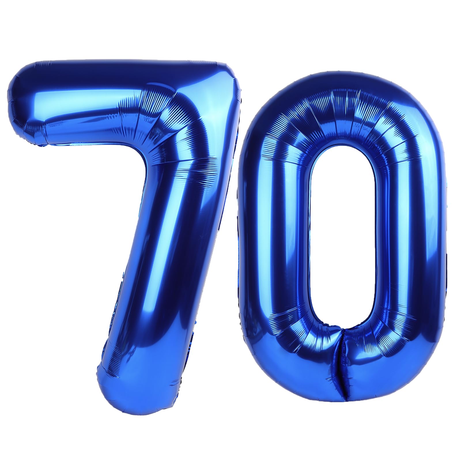 Kelfuoya navy blue 40-inch 70-number balloon for birthdays