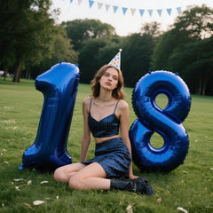 Kelfuoya number 1 balloon for anniversaries adds elegant milestone flair