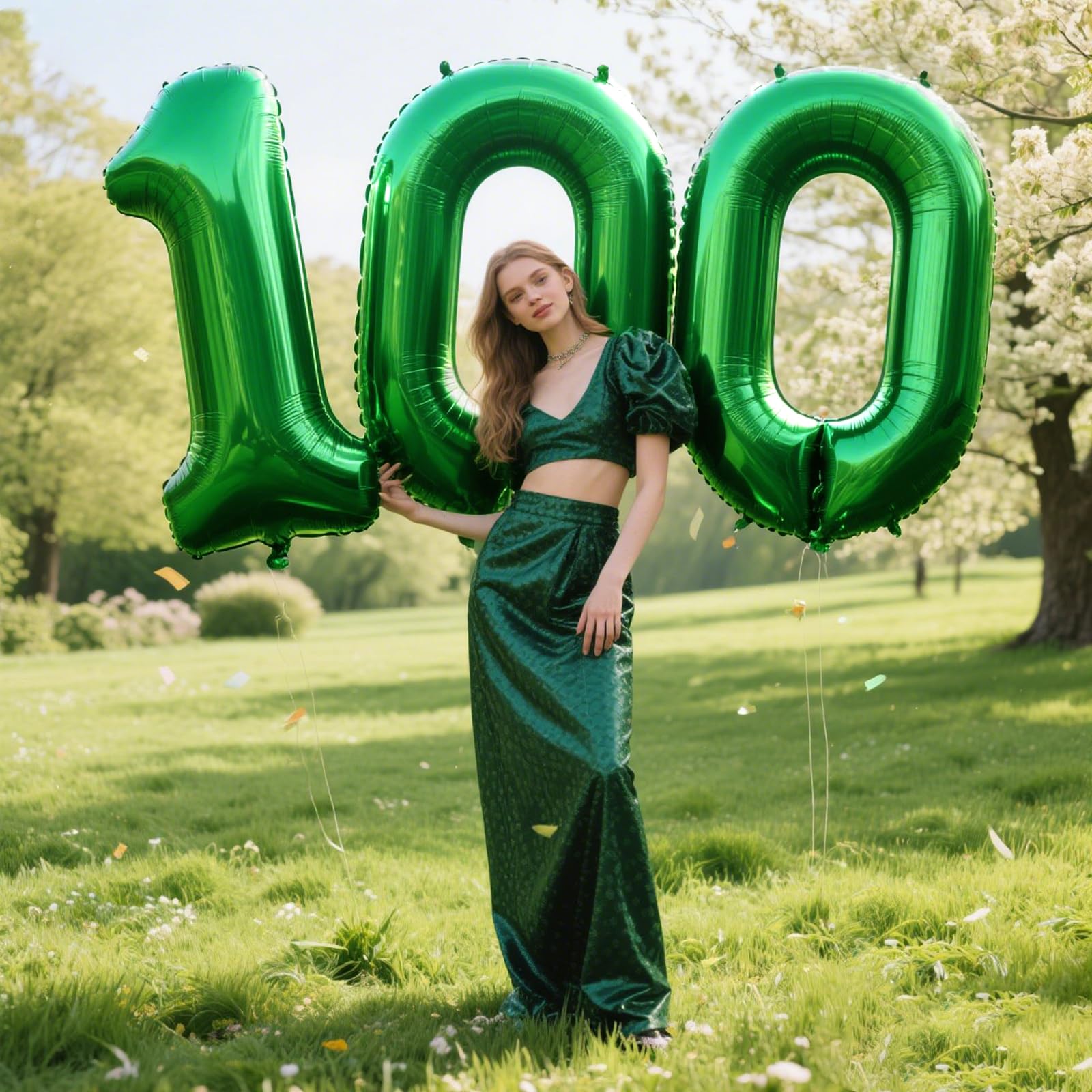 Kelfuoya number 10 balloon decor for weddings and anniversaries