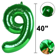 Kelfuoya number balloon backdrop idea for party scenes