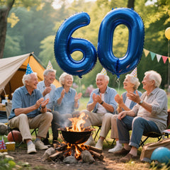 Kelfuoya color options for 40-inch number balloons to match any theme and mood.