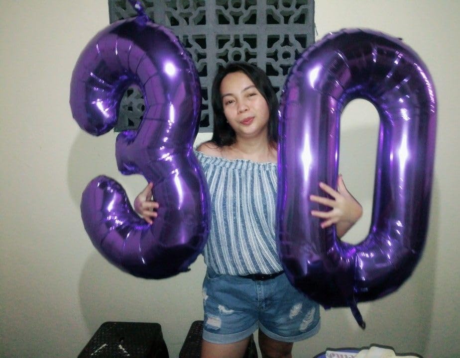 Kelfuoya indoor-outdoor ready number 3 balloon for versatile celebrations