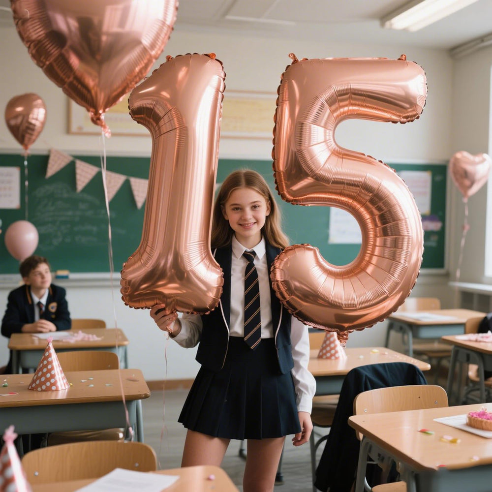 Kelfuoya birthday decor balloon maintains shape and color for hours of celebration.
