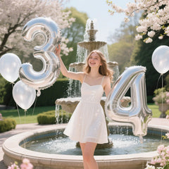 Kelfuoya number balloons suit birthdays, anniversaries, and photo-worthy celebrations.