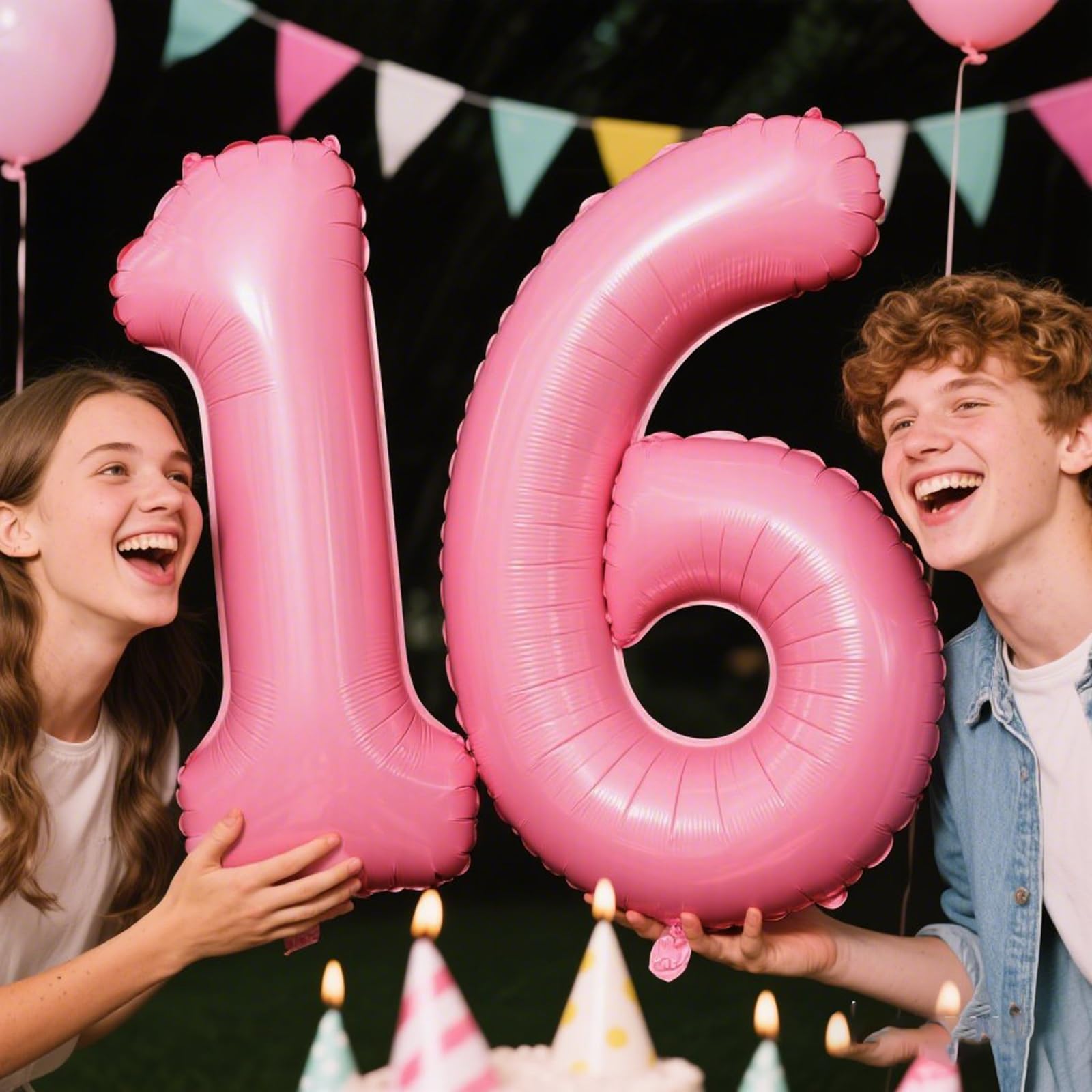 Kelfuoya Pink 6-balloon set boosts event photos with vibrant color.