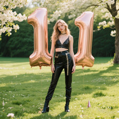 Kelfuoya number 11 balloon for birthdays or anniversaries