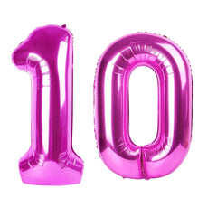 Kelfuoya rose purple 10-balloon giant for a striking party backdrop