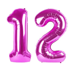 Kelfuoya rose purple 12 balloon for elegant birthday decor and photos