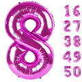 Kelfuoya rose purple 8-balloon hero shot for birthdays and anniversaries.