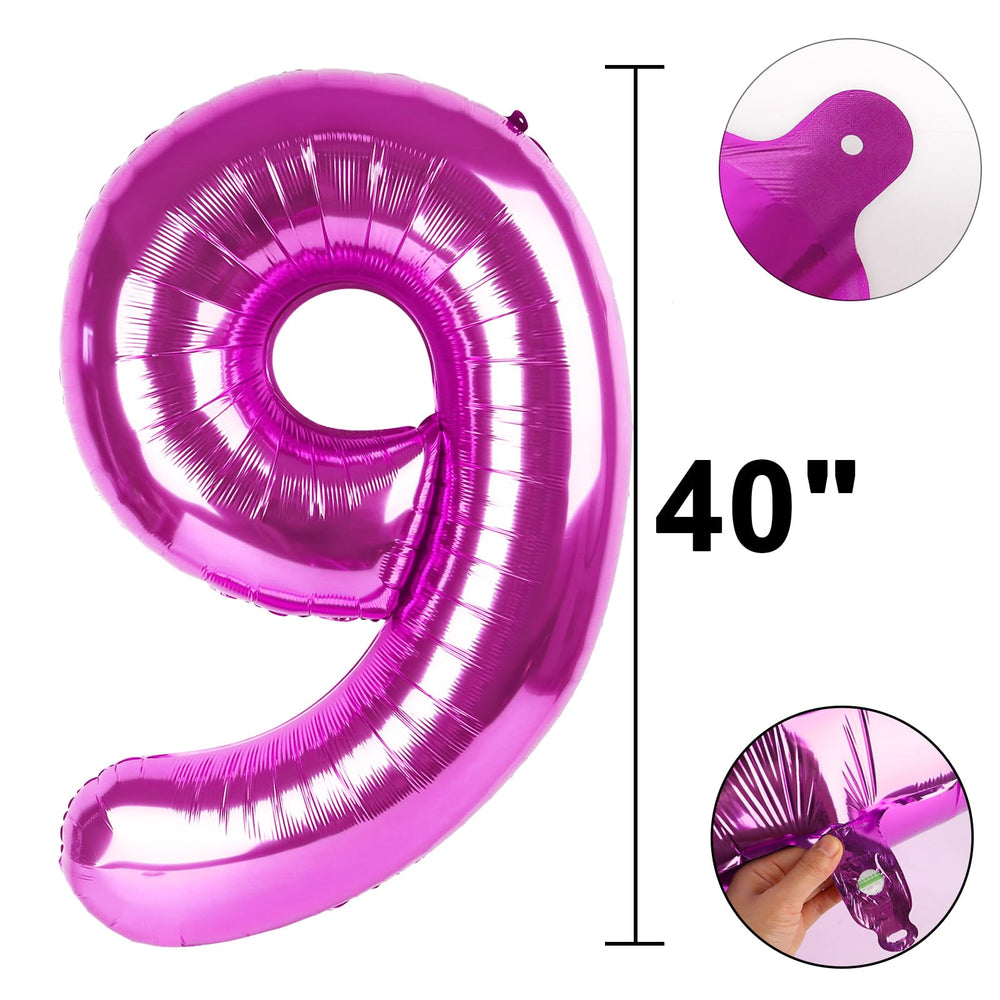 Kelfuoya rose purple party decor, versatile for indoor and outdoor celebrations.