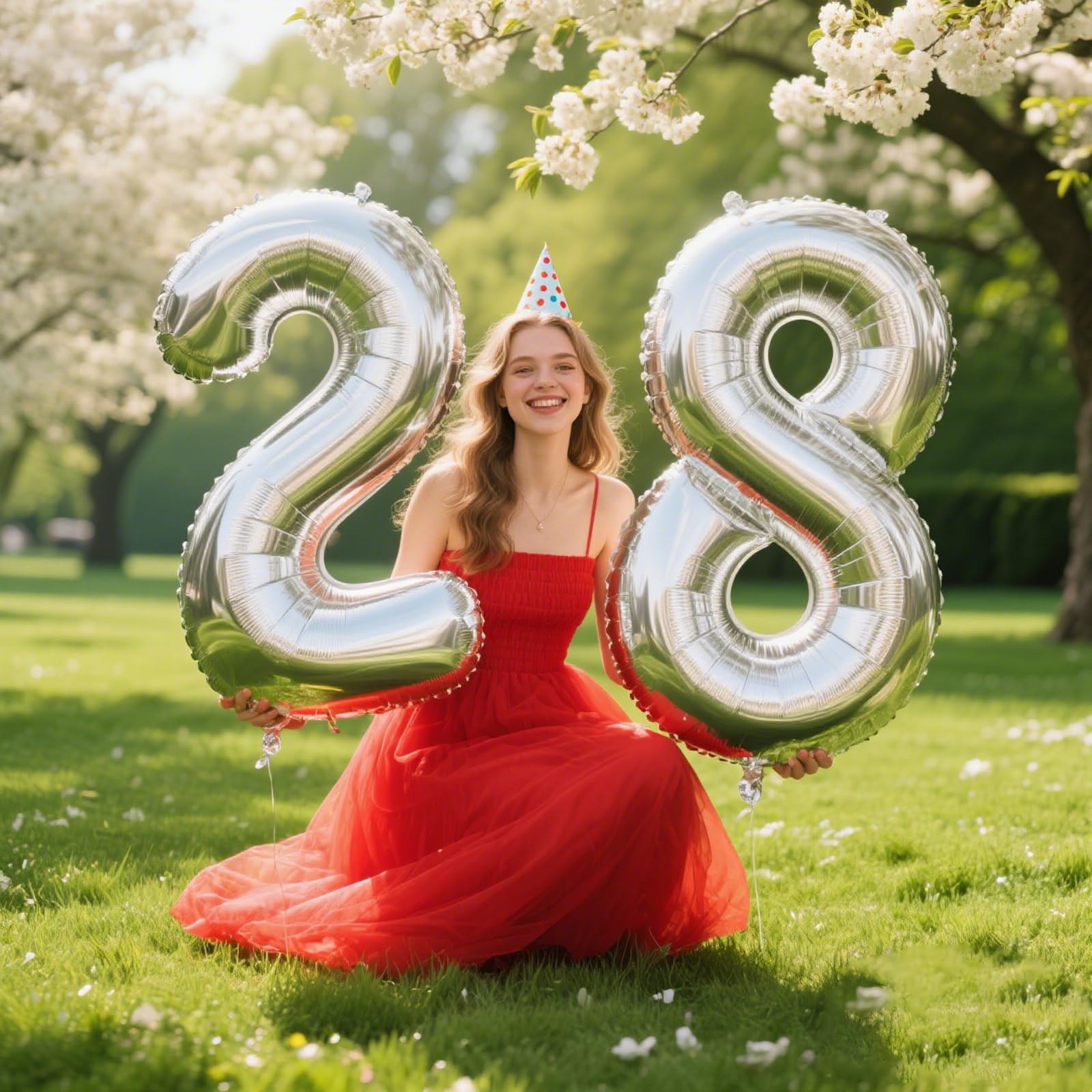 Kelfuoya silver number 2 balloon ideas for milestone parties.