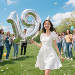Kelfuoya 40 inch balloon with self sealing tab for quick setup